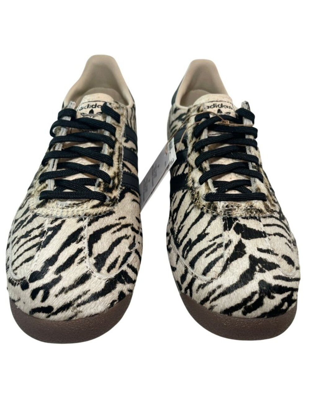 Adidas SL 72 OG W Zebra Print Sneakers Black/White Women's Size 8 NIB - Picture 3 of 10